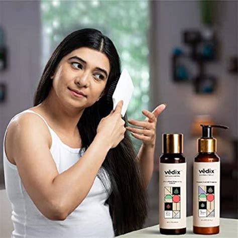 Vedix Ayurvedic Hair Care Combo Pack Customized Anti Hair Fall Shampoo