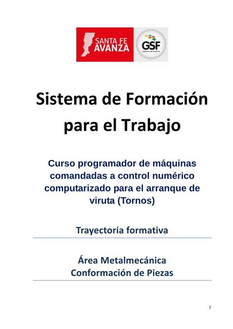 PDF Sistema de Formación para el Trabajo PDF file1 Sistema de