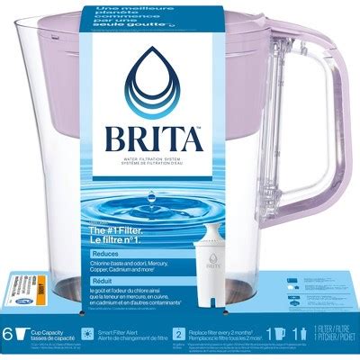 Brita Denali Cup Water Pitcher Lilac Target