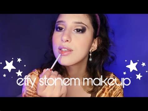 Tentei Fazer A Make Da Effy Stonem SKINS YouTube