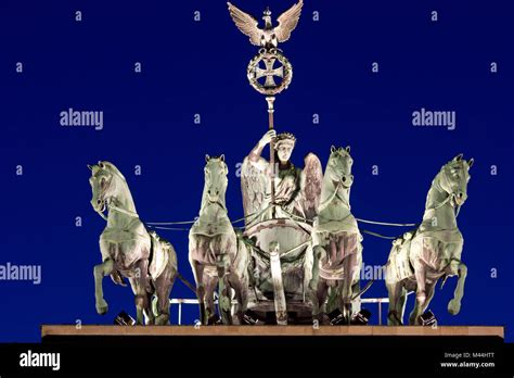 Berlin Quadriga Statue On Top Hi Res Stock Photography And Images Alamy