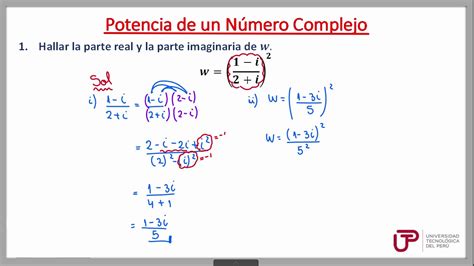 MB 2 UNIDAD 03 Potencia de Números Complejos Ejercicio 4 YouTube