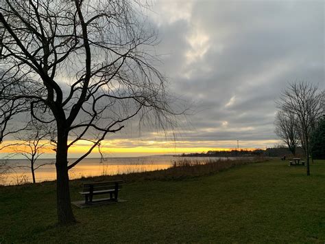 Sunset Over Lake Ontario Viewed From The Waterfront Trail Flickr