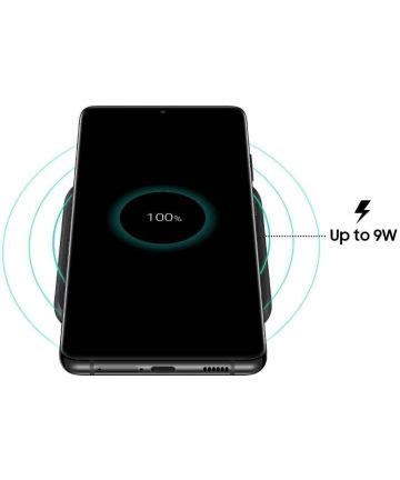 Originele Samsung Wireless Charger Pad EP P1300 Fast Charging 9W Zwart