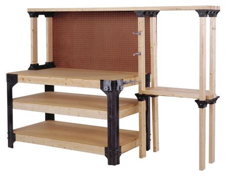 2x4 Basics Hopkins Workbench Kit Wayfair Workbench Plans Diy