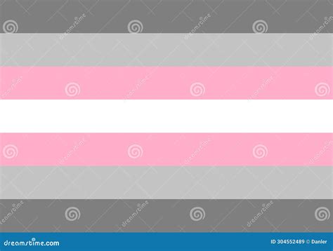 Demigirl Pride Flag Stock Vector Illustration Of Emblem 304552489