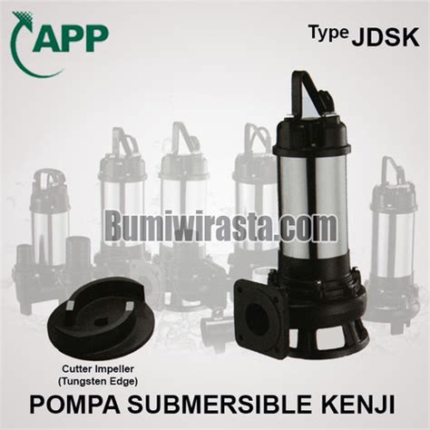 Jual Pompa Submersible APP Kenji JDSK 20 3 2Hp 1 5kW 3Phase