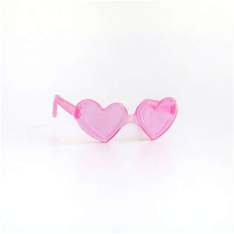 Doll Glasses Heart Shape Glasses Sunglasses Barbie Silkstone Etsy