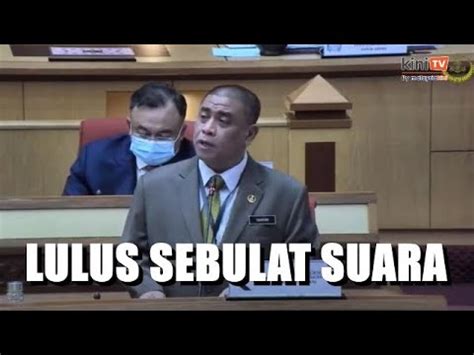 Dun Perak Lulus Ruu Antilompat Parti Youtube