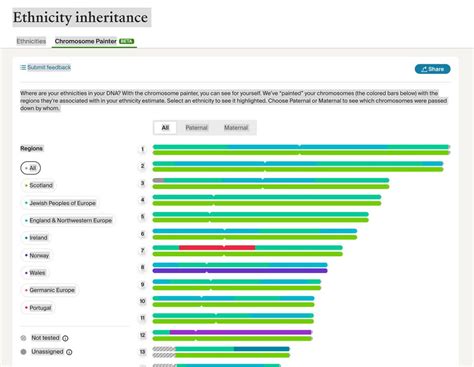 New Ancestrydna Chromosome Painter Segments Dna Painter Blog