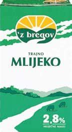 Mlijeko trajno z bregov 1 l Kaufland Akcija Njuškalo katalozi