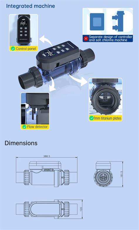 Sundream G Sale Di Chlorizzazione Swimming Pool Salt Chlorinator