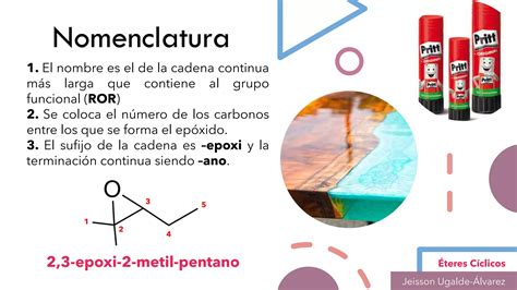 Resumen 8 Alcoholes Éteres Epóxidos y Aminas PPT