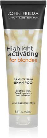 John Frieda Sheer Blonde Highlight Activating Moisturizing Shampoo For