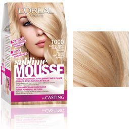 L Oreal Sublime Mousse Farba Do W Os W Bardzo Jasny Naturalny