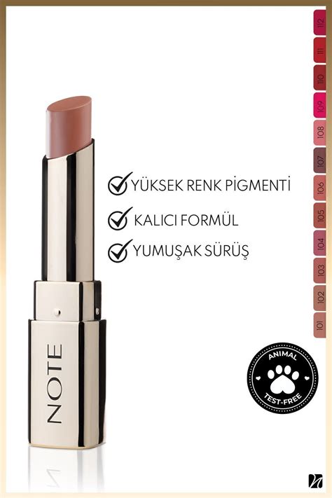 Note Cosmetics Iconic Matte Lipstick Kal C Mat Ruj Charming Nude Fiyat Yorumlar