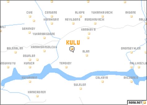 Kulu (Turkey) map - nona.net