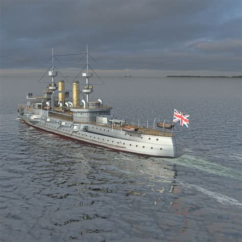 Hms Triumph 1903 World War 3d X