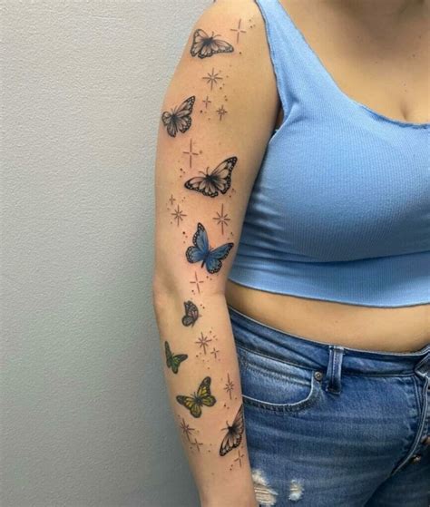 10 Best Female Butterfly Tattoo Arm Sleeve Designs That Will Blow Your