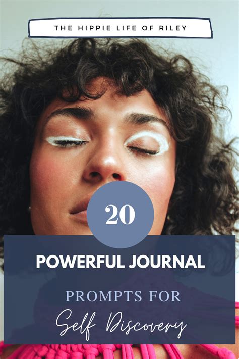 20 Influential Journal Prompts For Self Discovery The Hippie Life Of