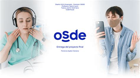 Case Study Osde M Vil Dise O Ux Ui Avanzado Behance