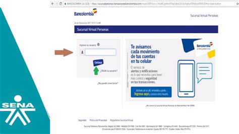 Sucursal Virtual Personas Bancolombia Registrarse Alertas Y