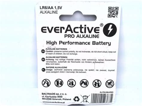 Baterie Aa Lr6 Everactive Pro Alkaline 4 Szt Bol