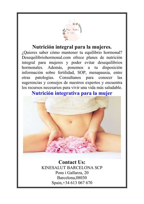 Ppt Nutrici N Integral Para La Mujere Powerpoint Presentation Free