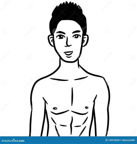 Homme Sexy De Dessin Anim Illustration Stock Illustration Du Dessin