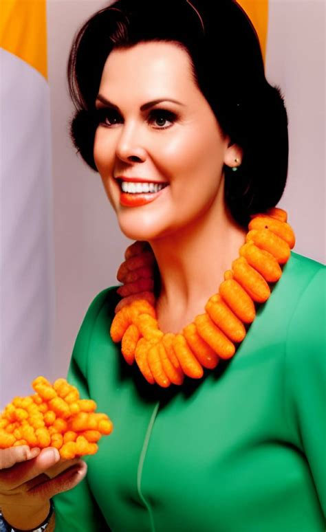 Gretchen Whitmer with a Cheetos Necklace by Walogreen on DeviantArt