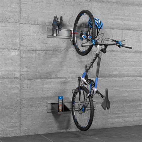 Wall Mounted Bike Rack 18993 Organigator Garage Organizing System Steel Aluminum Plastic