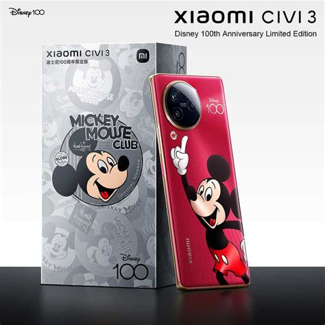 Original New Brand Xiaomi Civi 3 Disney 100th Anniversary Limited