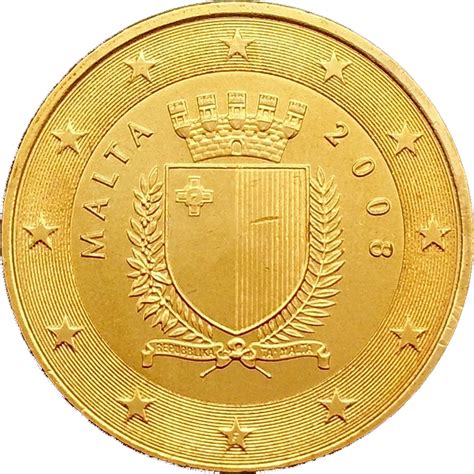 Euro Cents Nd Map Malta Numista