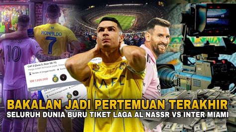 GEGER Pertandingan Terakhir RONALDO MESSI Tembuskan Tiket Berkali