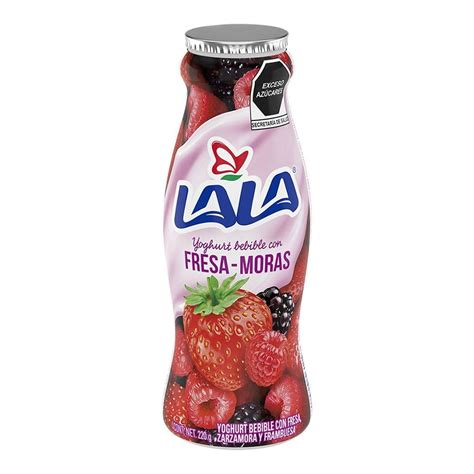 Yogurt Bebible Lala Fresa Mora 220 G Walmart