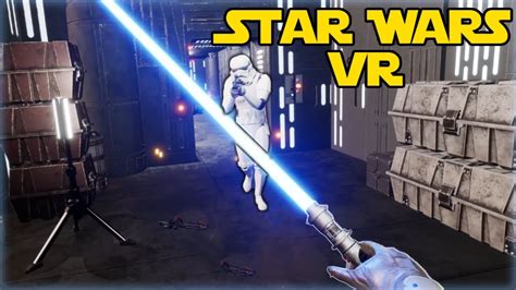 BEST New Star Wars VR Game Jedi Outcast VR Real Mesh Cutting With