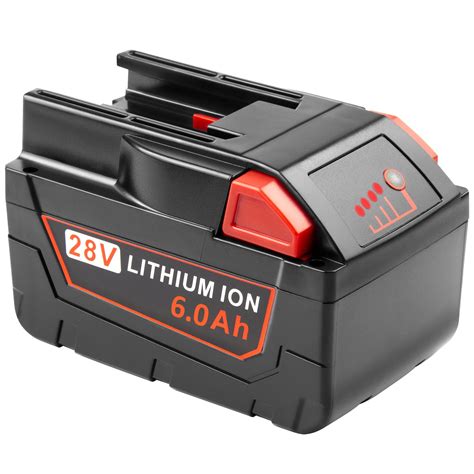 Pack Upgraded V Mah Replacement Battery For Milwaukee M