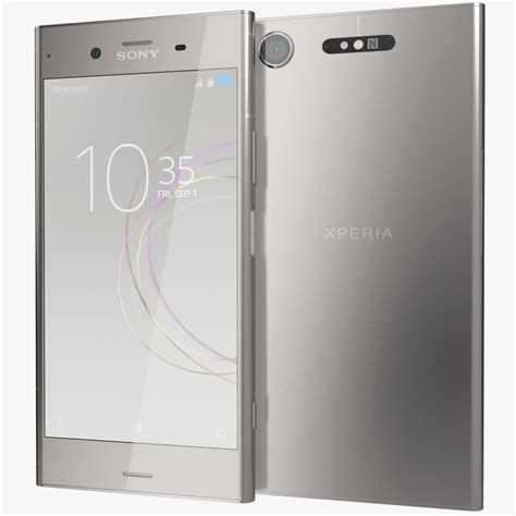 Sony Xperia XZ1 Warm Silver 3D Model $39 - .3ds .fbx .max .obj - Free3D