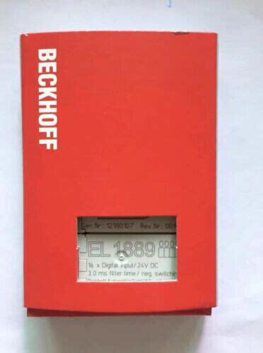 New Beckhoff El Module In Box Expedited Shipping Ebay