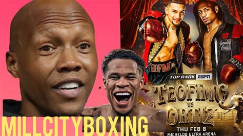 Zab Judah Reacts To Teofimo López Vs Jamaine Ortiz Fight Feb 8th