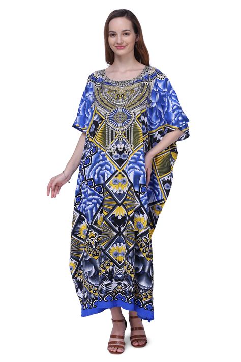 Womens Fancy Kaftans Kimono Designer Maxi Style Dresses Miss Lavish London