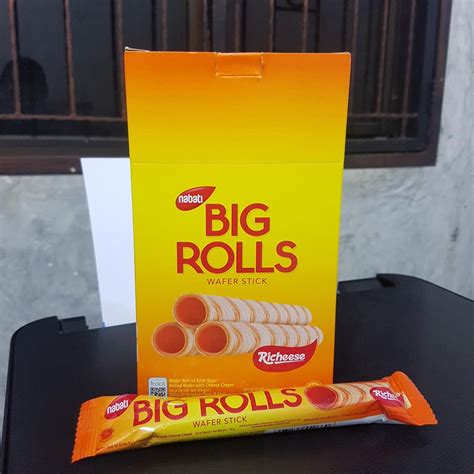 Jual Nabati Big Rolls Keju Box Isi Pcs Shopee Indonesia