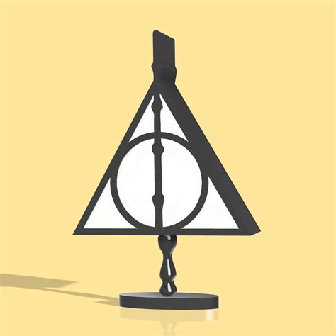 Harry Potters Deathly Hallows Lamp By 3dlnd Makerworld