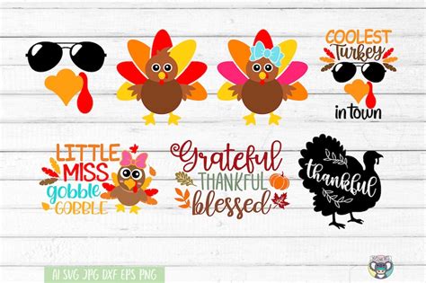 Thanksgiving Svg Bundle Thankgiving Svg Gobble Svg Etsy