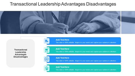 Transactional Leadership Advantages Disadvantages In Powerpoint And Google Slides Cpb ...