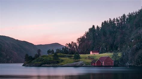 Lake The House Silence Nature Picture Photo Desktop Wallpaper