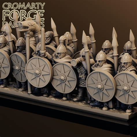 10mm Goth Infantry With Spear