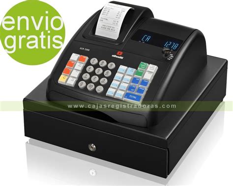 Caja Registradora Olivetti ECR 7200 IVA Y Envio Inc 10 ROLLOS PAPEL