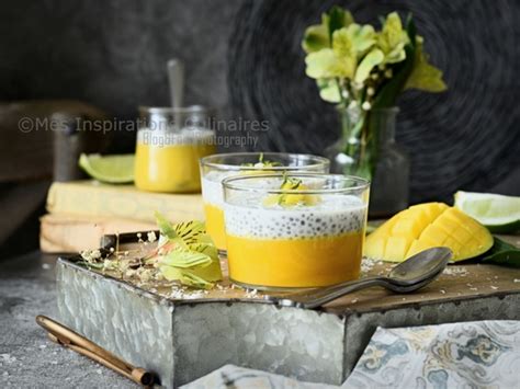 Pudding Graines De Chia Et Mangue Recette Pudding Chia Et Mangue