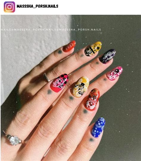 Graffiti Nail Art Designs In Nerd About Town